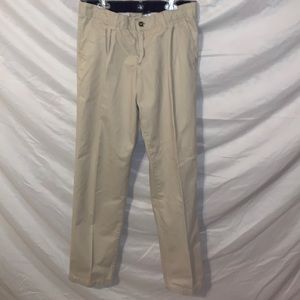 Size 30/30 khaki pants. Jk designs. Adjustable inside belt loop.